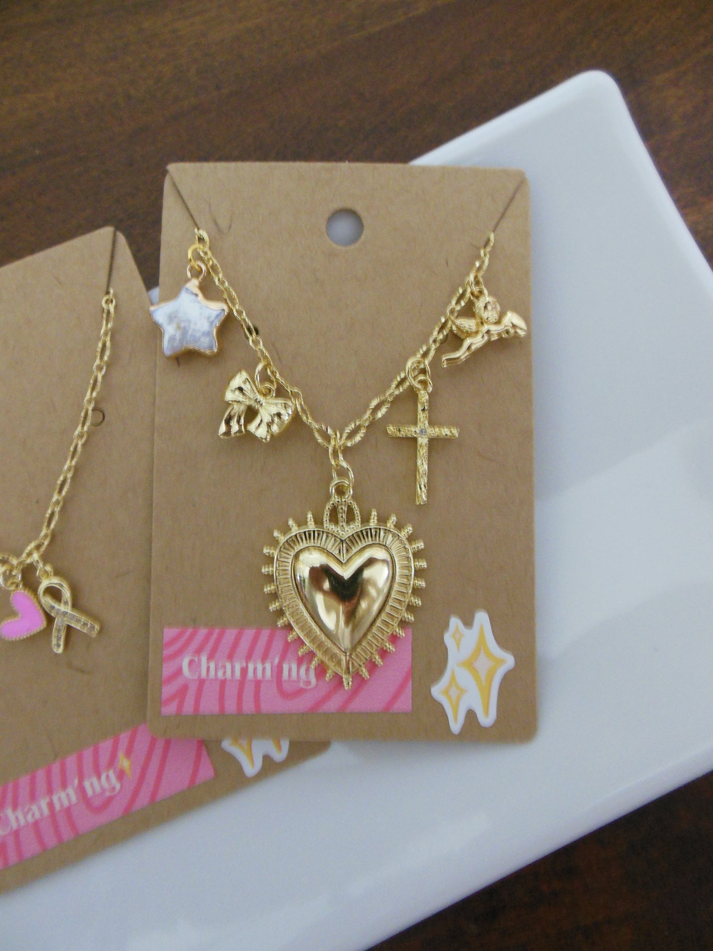 "Radiant" Ready-to-Wear Charm Necklace