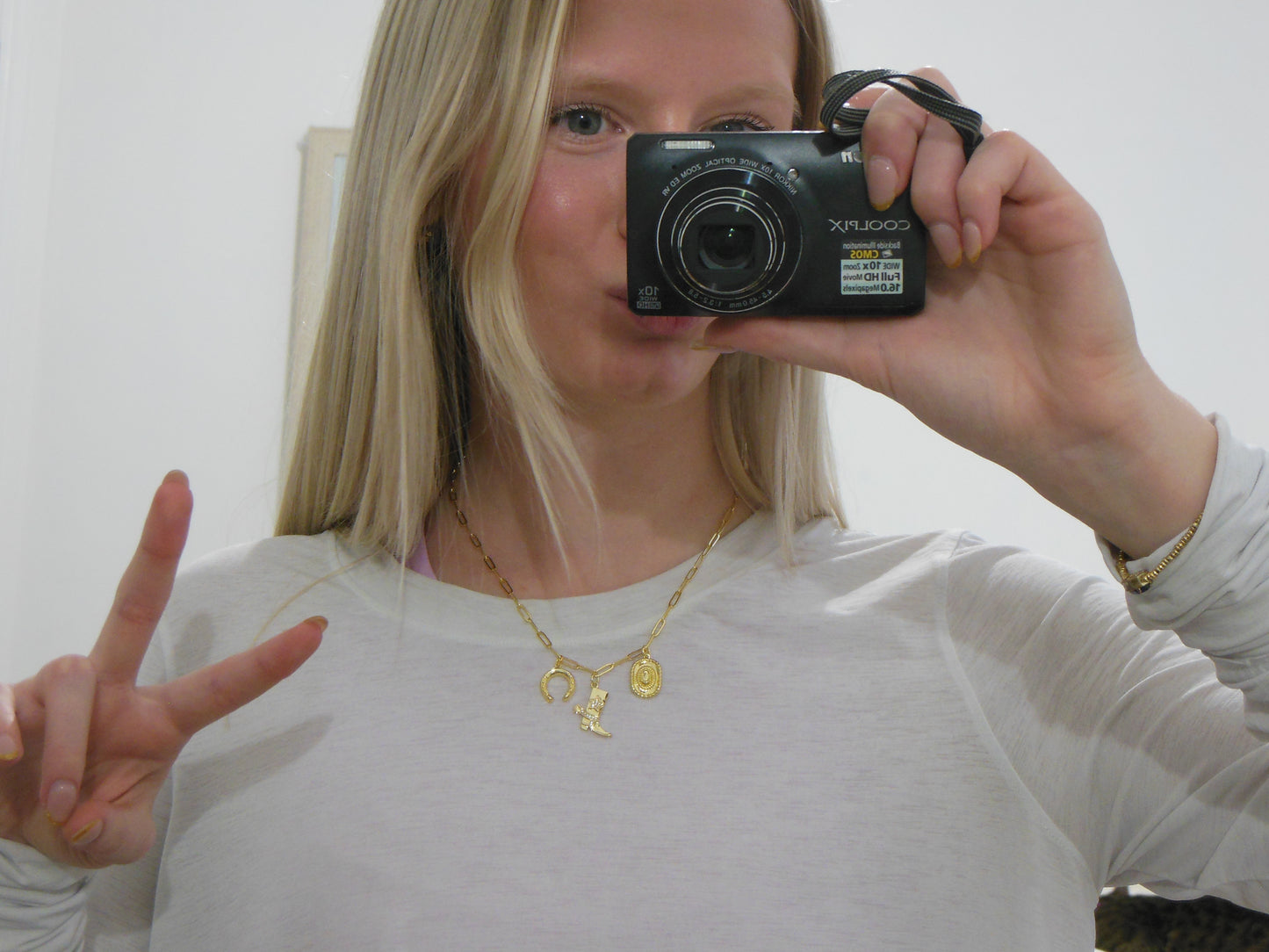 "Yeehaw" Ready-to-Wear Charm Necklace