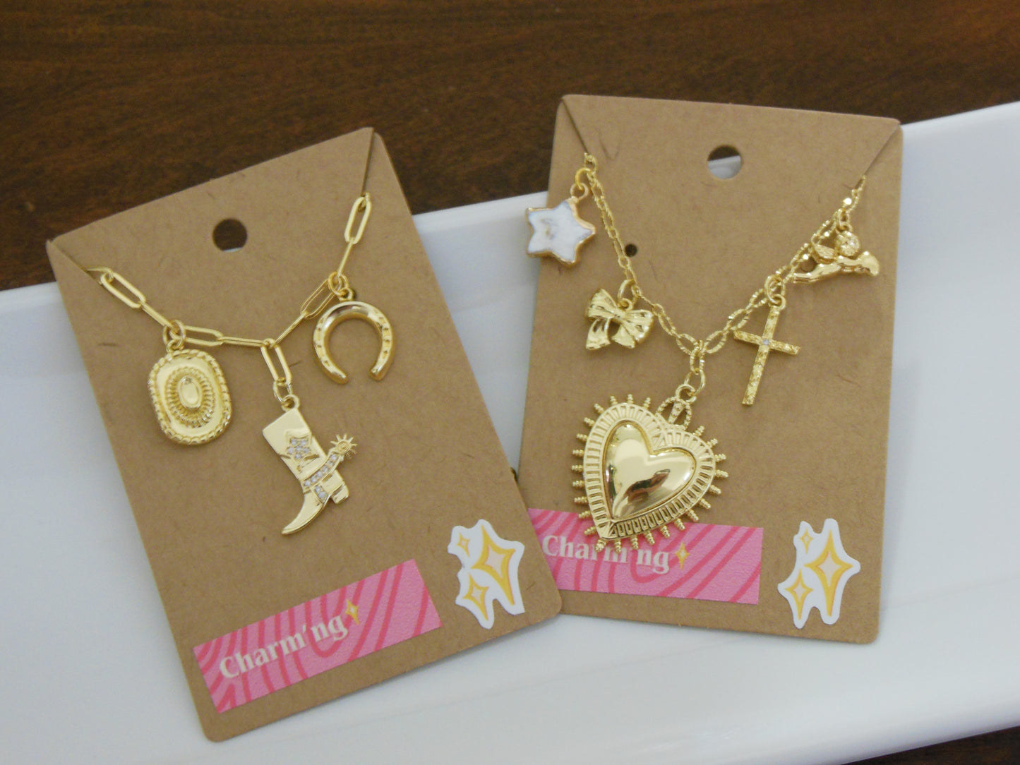 "Radiant" Ready-to-Wear Charm Necklace