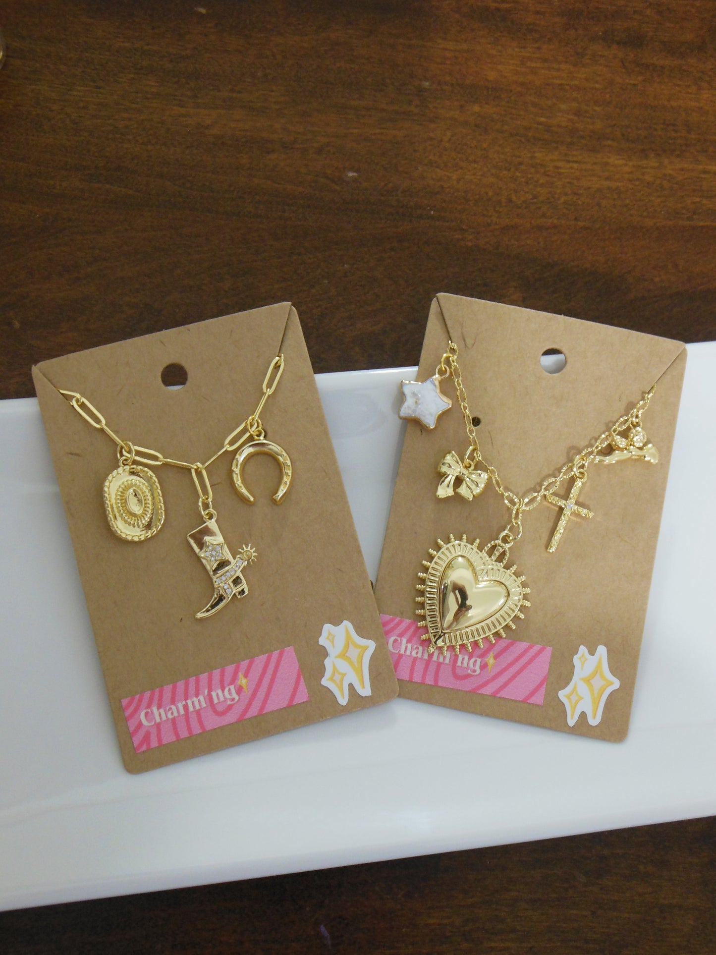 "Yeehaw" Ready-to-Wear Charm Necklace