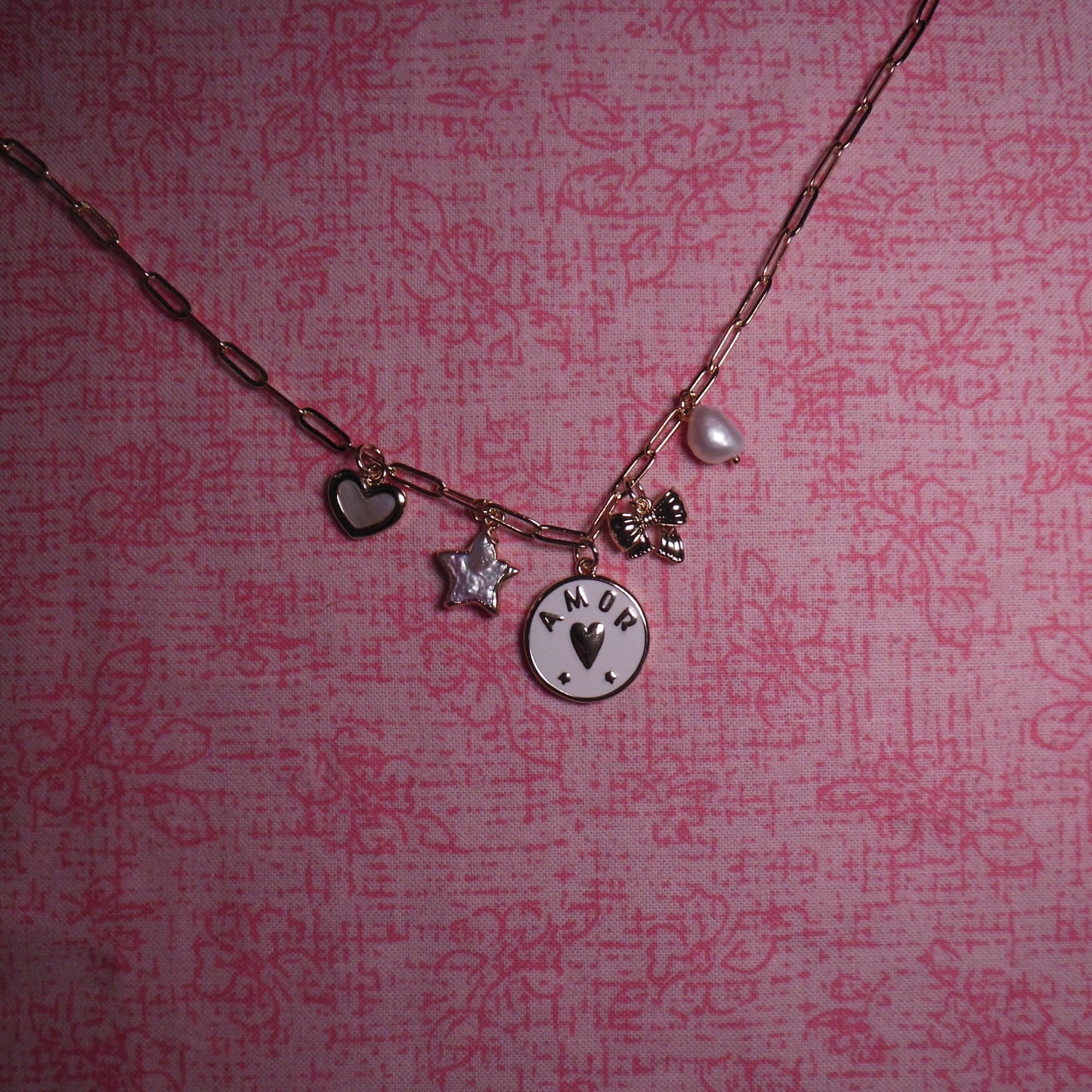 "Amor" Ready-to-Wear Charm Necklace