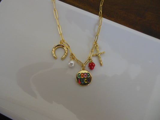 "Good Luck Charm" Ready-to-Wear Charm Necklace